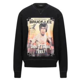 Dsquared2 Bruce Lee Black Sweater - Don't Think Feel - Shop Now