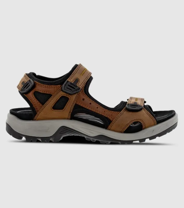 ECCO men's hiking sandals for off-road adventures.