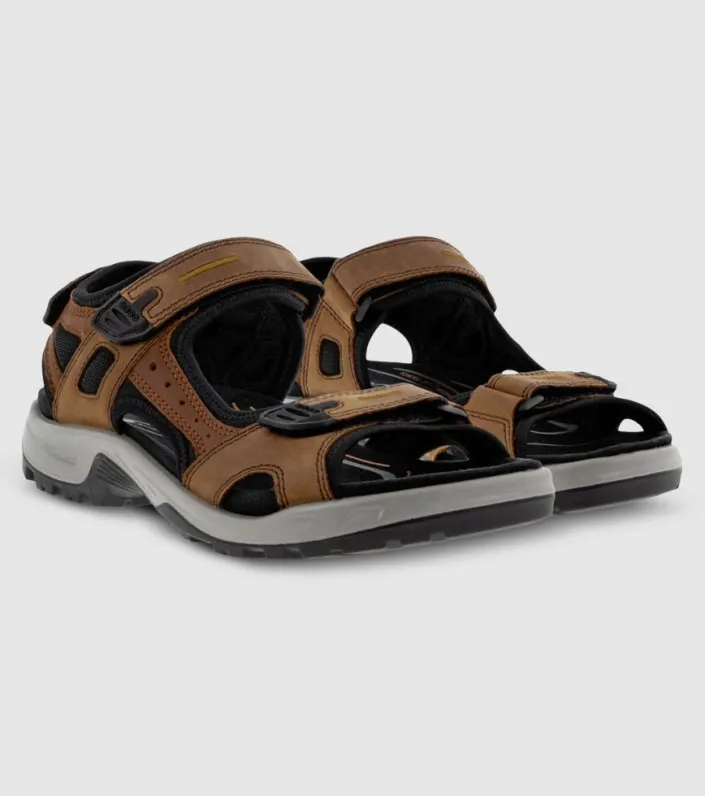 ECCO men's hiking sandals for off-road adventures.