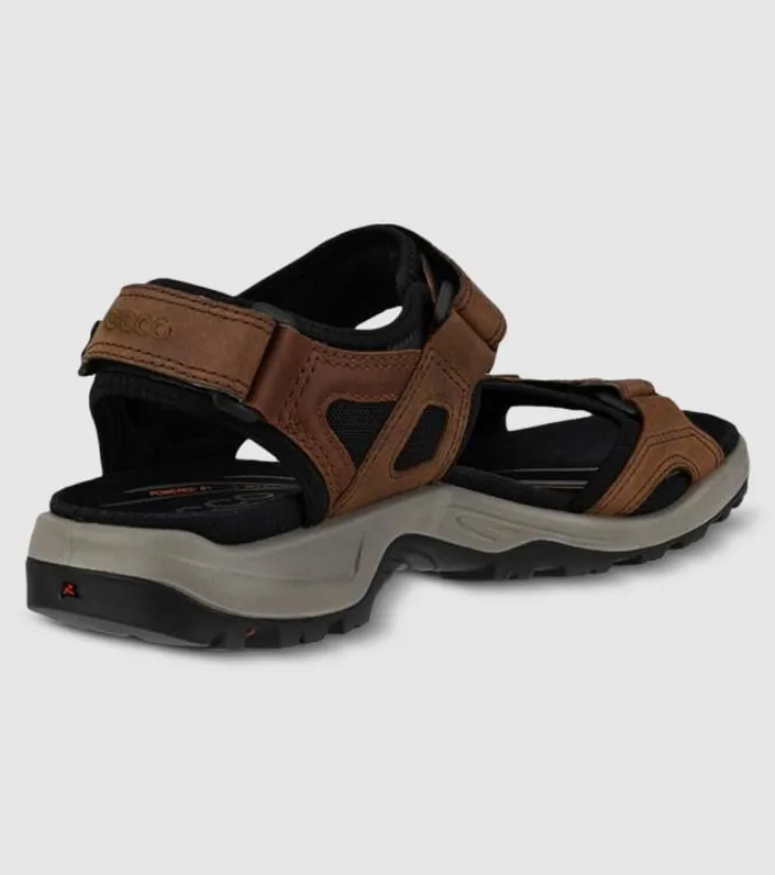 ECCO men's hiking sandals for off-road adventures.