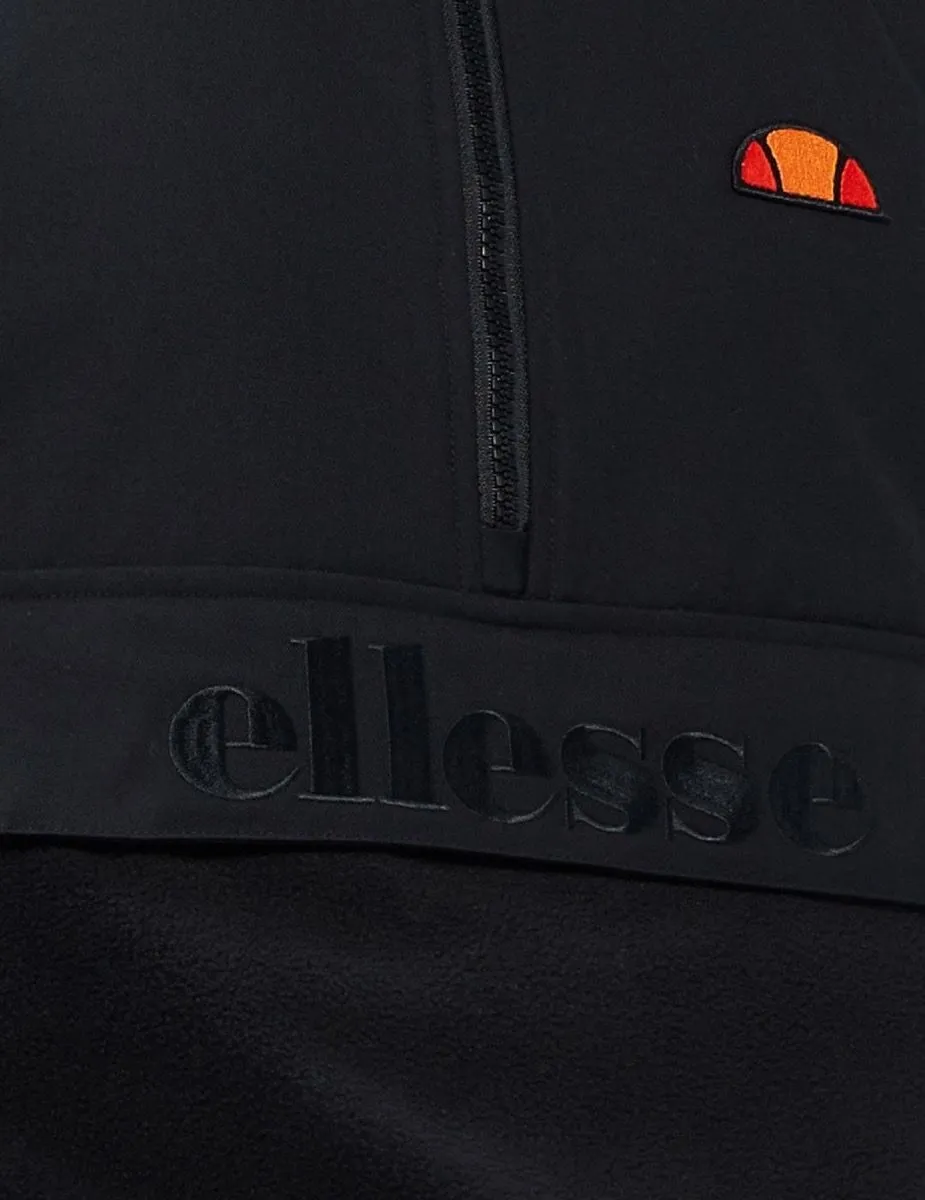 Black Anorak Jacket by Ellesse Freccia