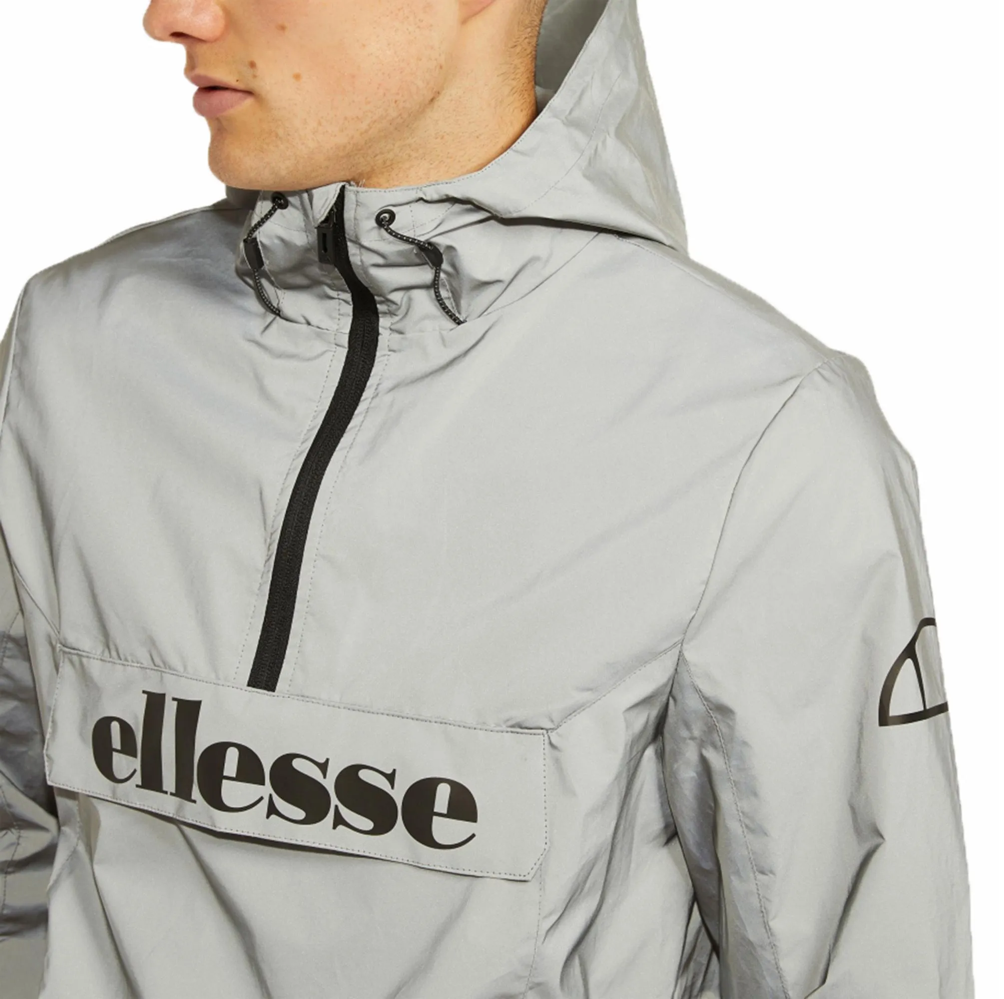 Reflective Hooded Cagoule Jacket by Ellesse Mens Acera