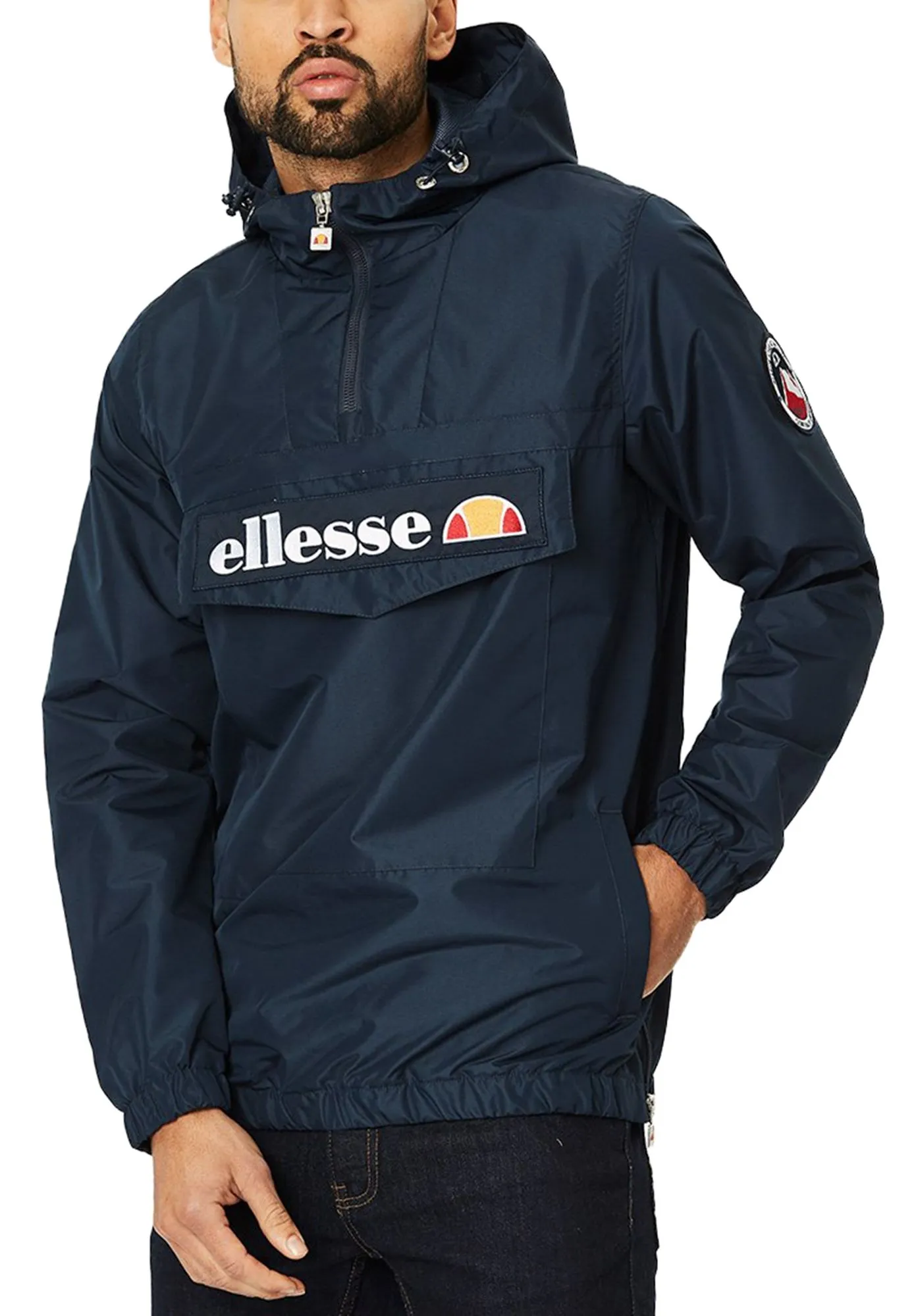 Ellesse Overhead Anorak Jacket Navy