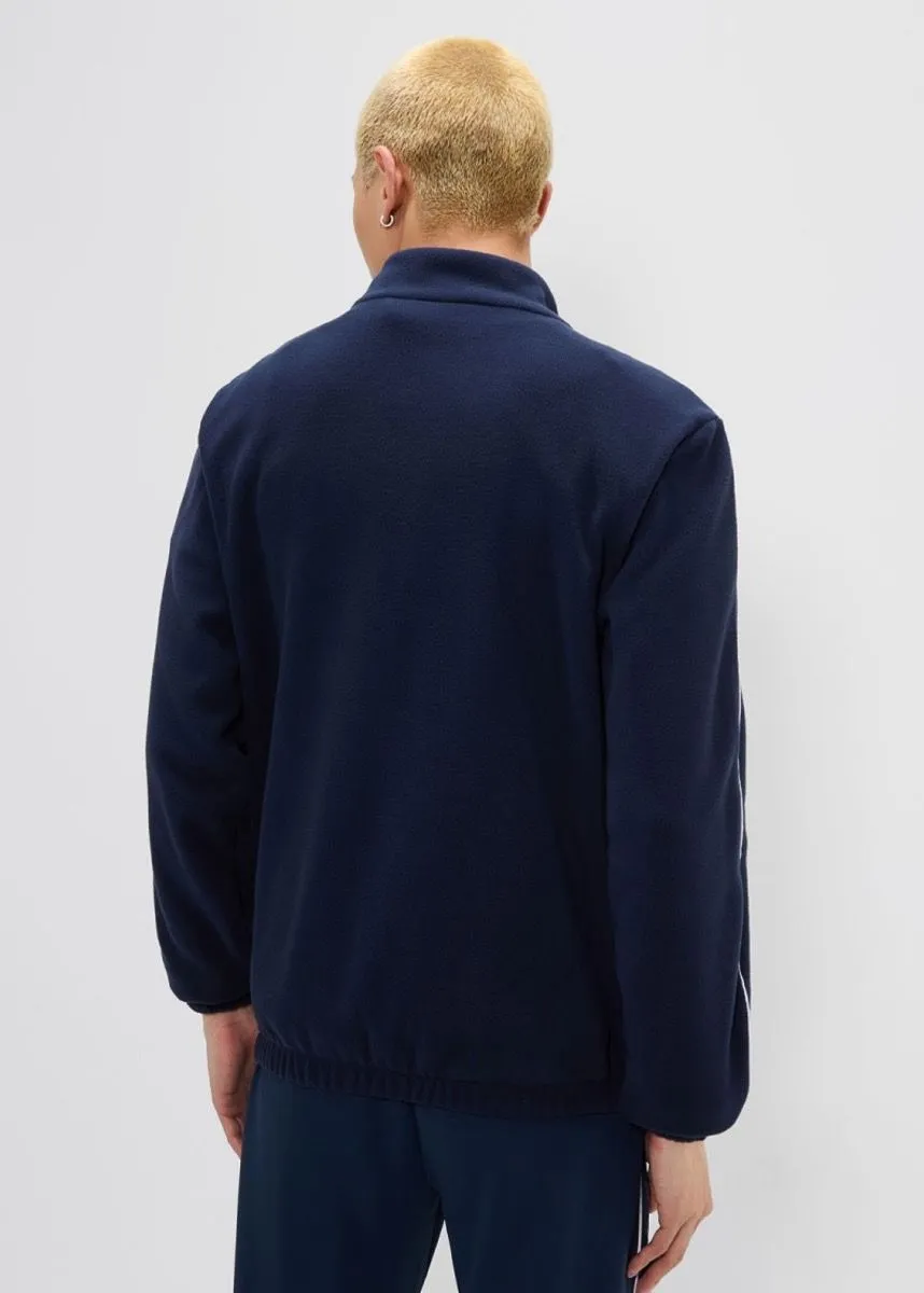 Navy Fleece Track Jacket by Ellesse Taboni