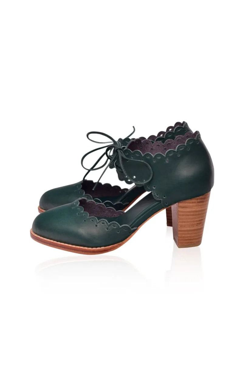 Emerald Dance Queen Heels