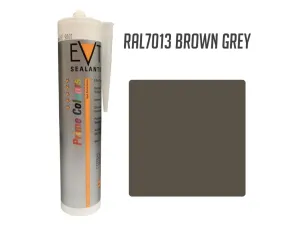 EVT BROWN GREY RAL7013 PRIME COLOUR SILICONE 300ML