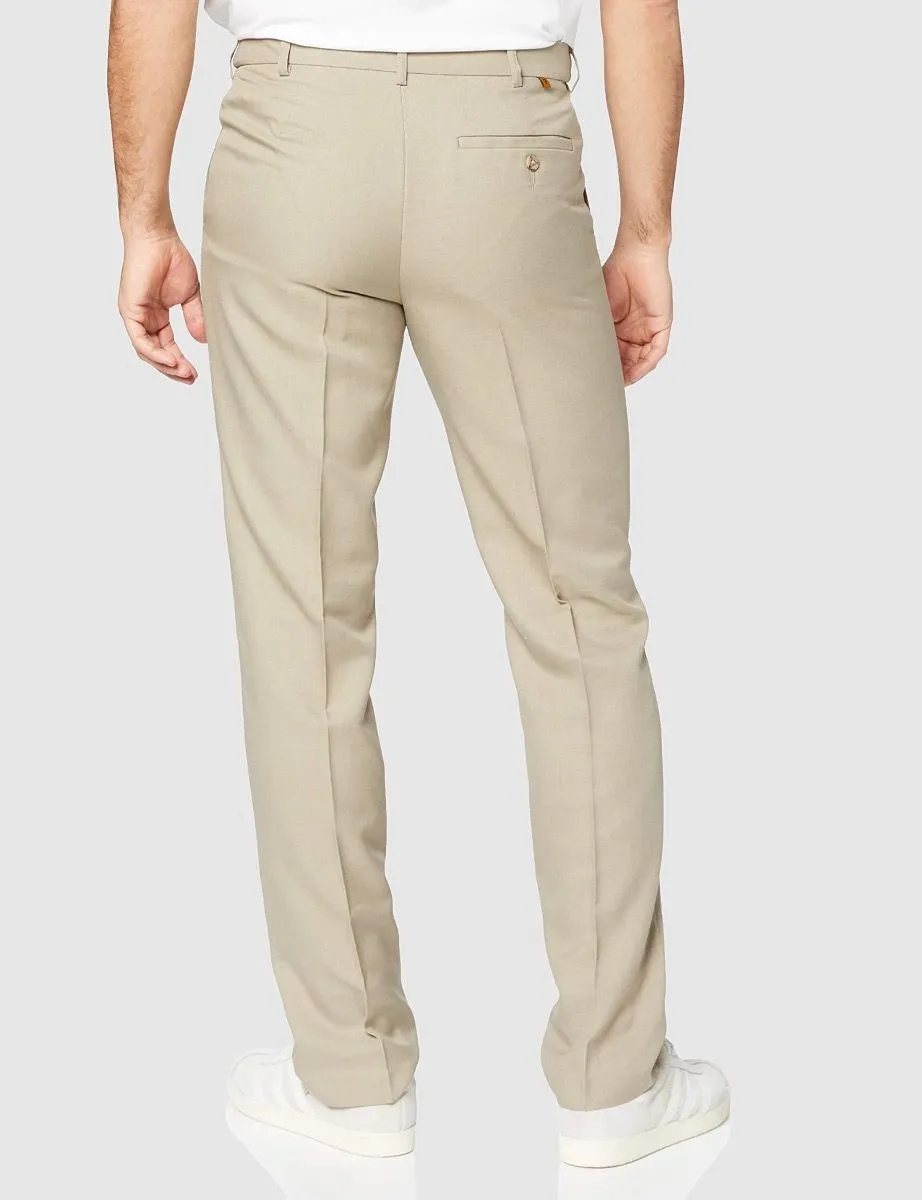 Farah Flexi Waist Soft Taupe Trousers