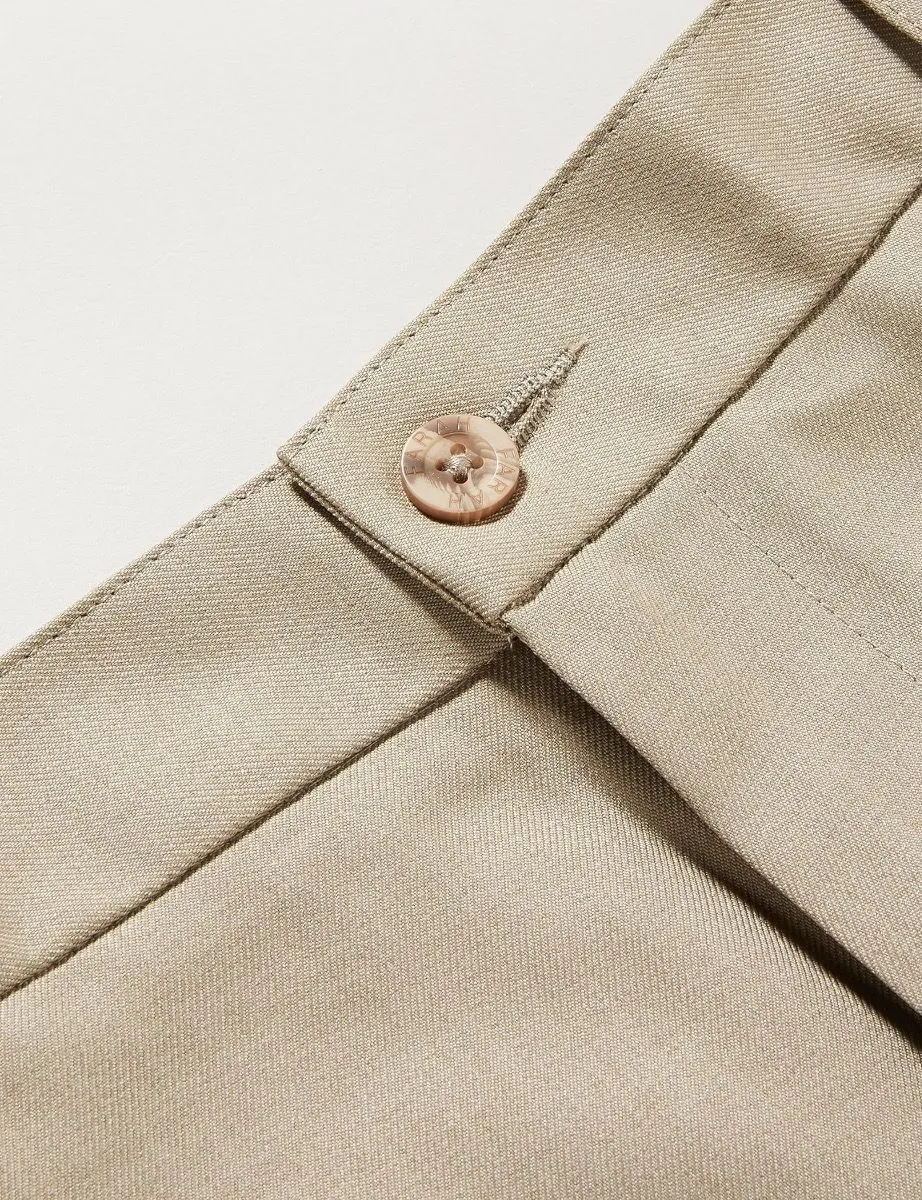 Farah Flexi Waist Soft Taupe Trousers