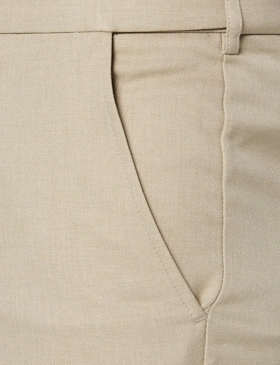 Farah Flexi Waist Soft Taupe Trousers