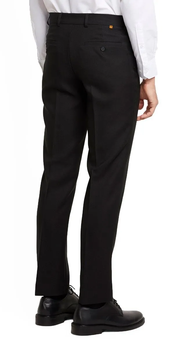 Farah Roachman Frog Pocket Black Trousers