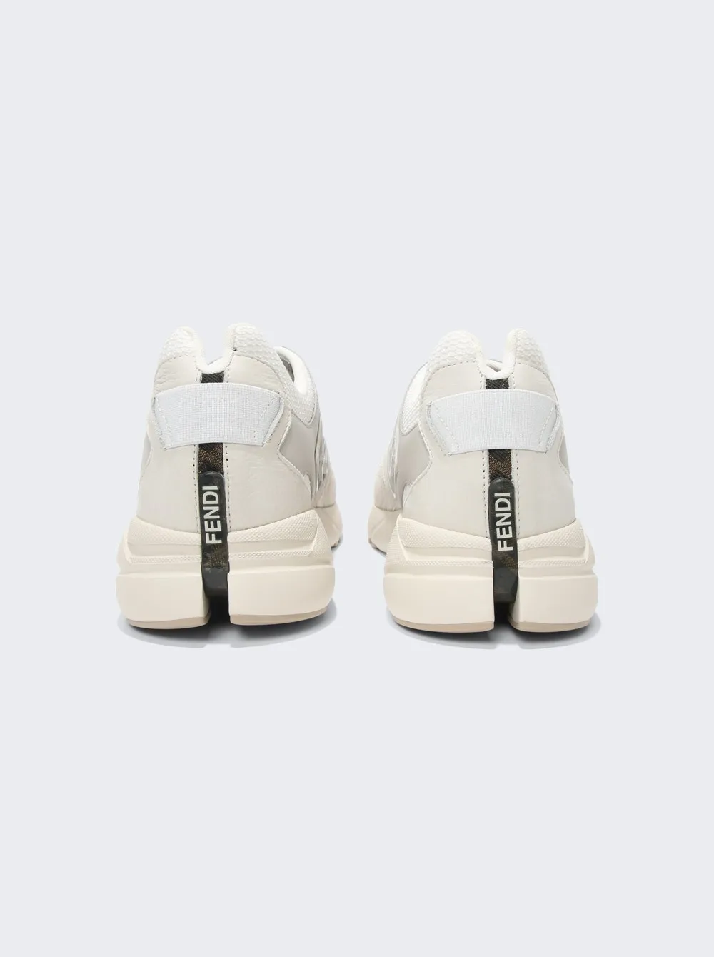 Fendi White Faster Sneaker