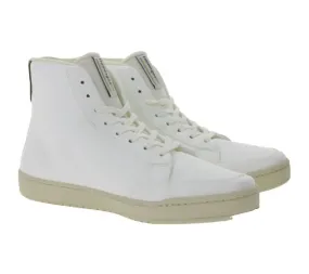 Flamingos Life Old 80's Everyday Shoes Vegan High-Top Sneakers White Stone Monocolor Spain