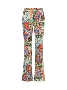 Floral Print Pants