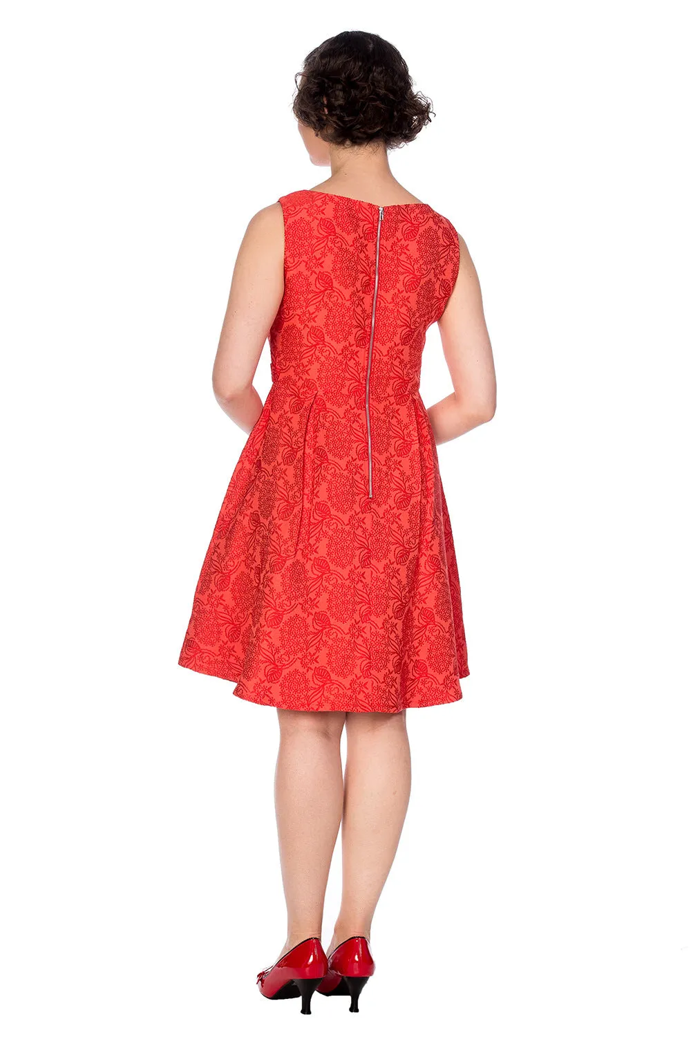 Florida Jacquard Dress - Shop Now