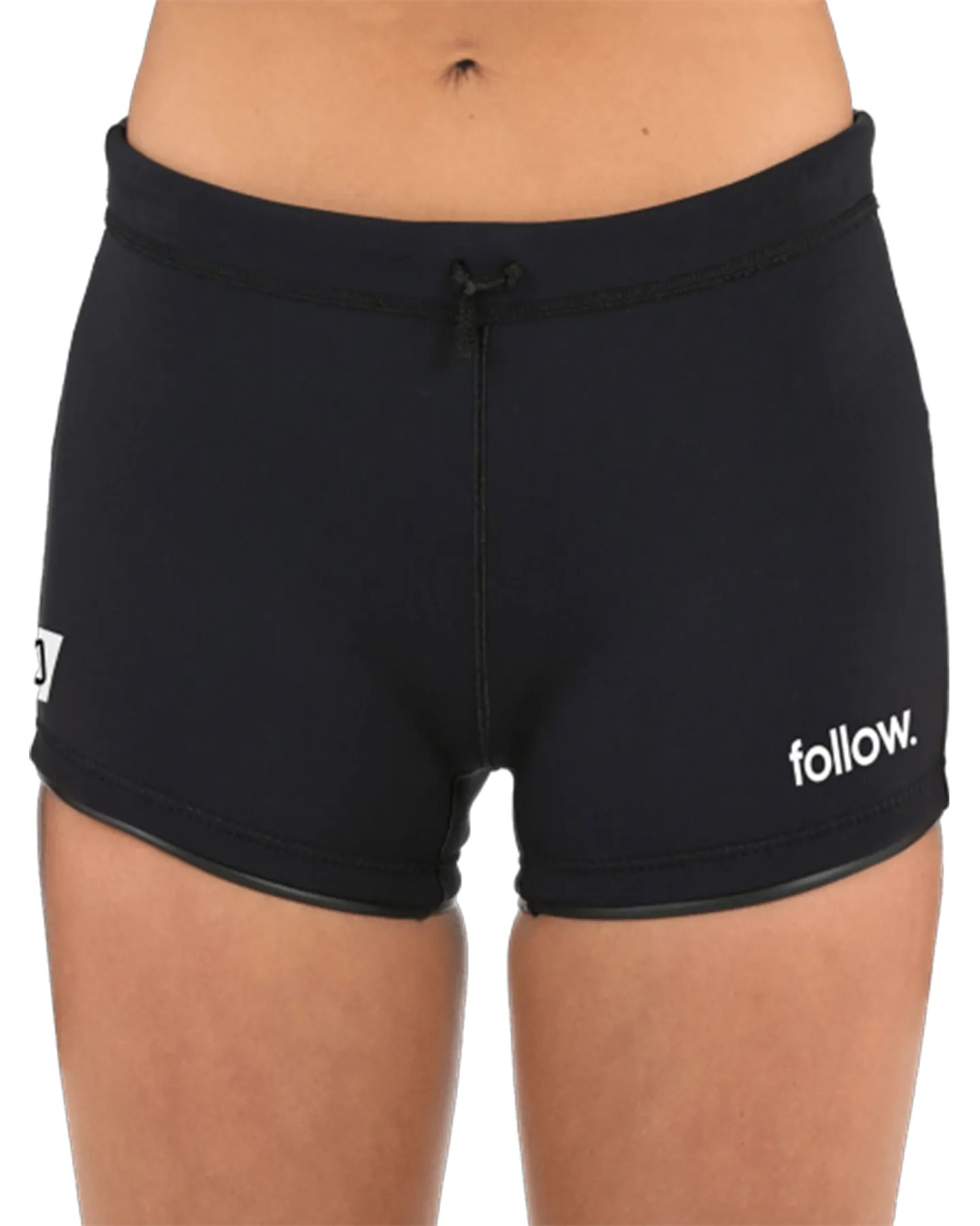 Black Follow Ladies Basics Wetty Shorts 2024