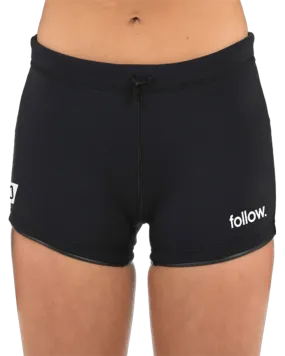 Black Follow Ladies Basics Wetty Shorts 2024