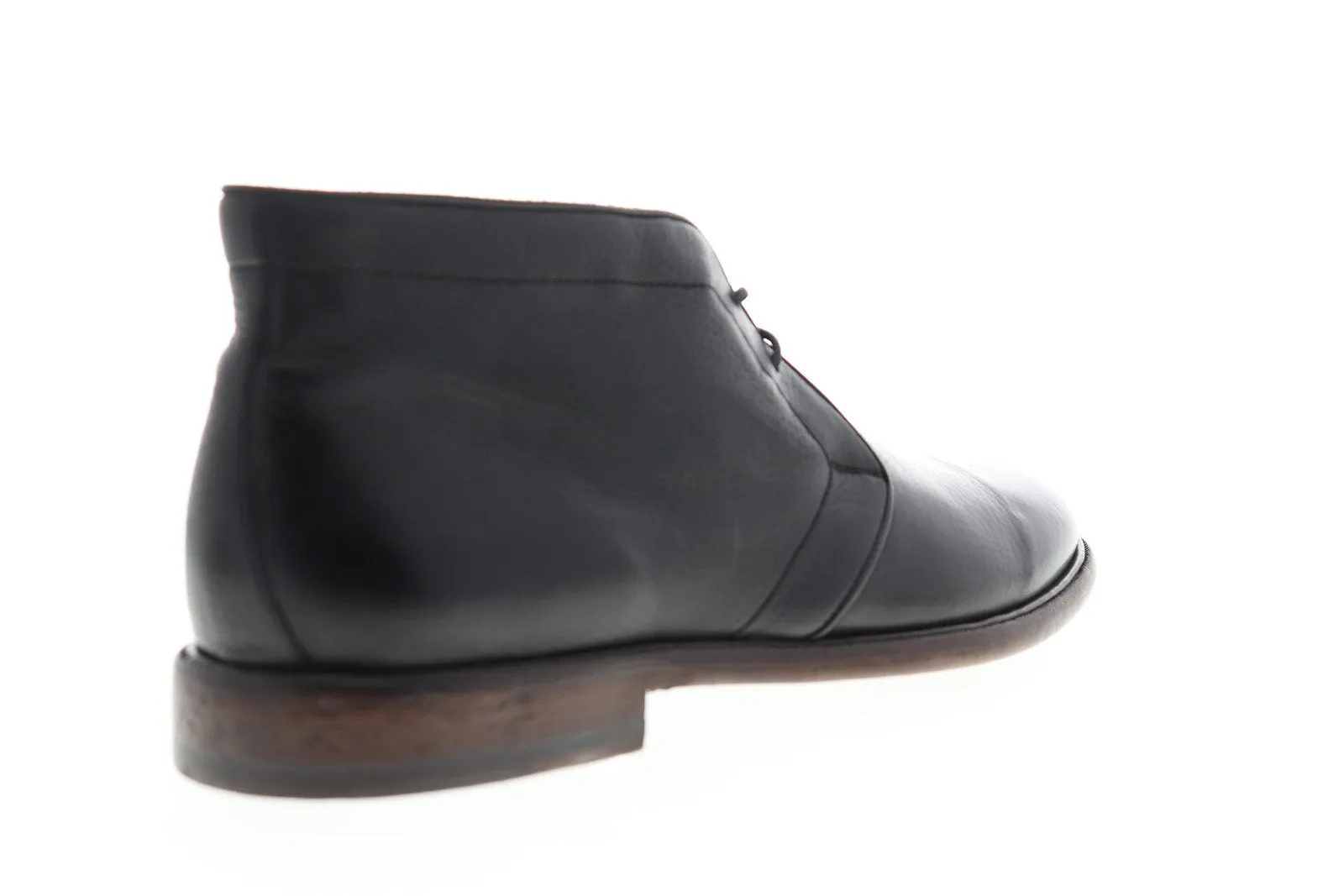 Frye Fisher Chukka 81266 Mens Black Leather Lace Up Chukkas Boots