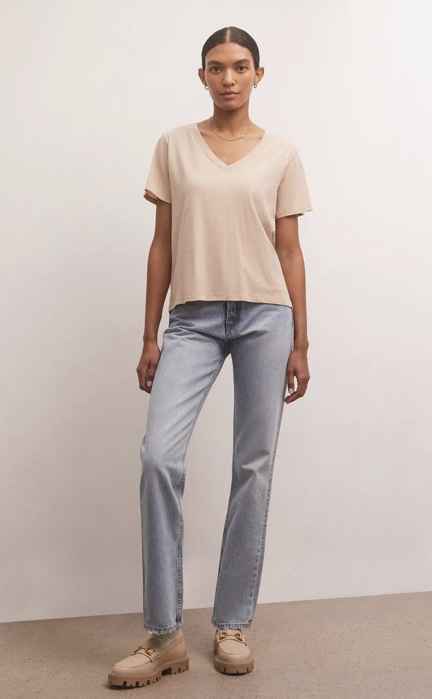 GIRLFRIEND V-NECK TEE