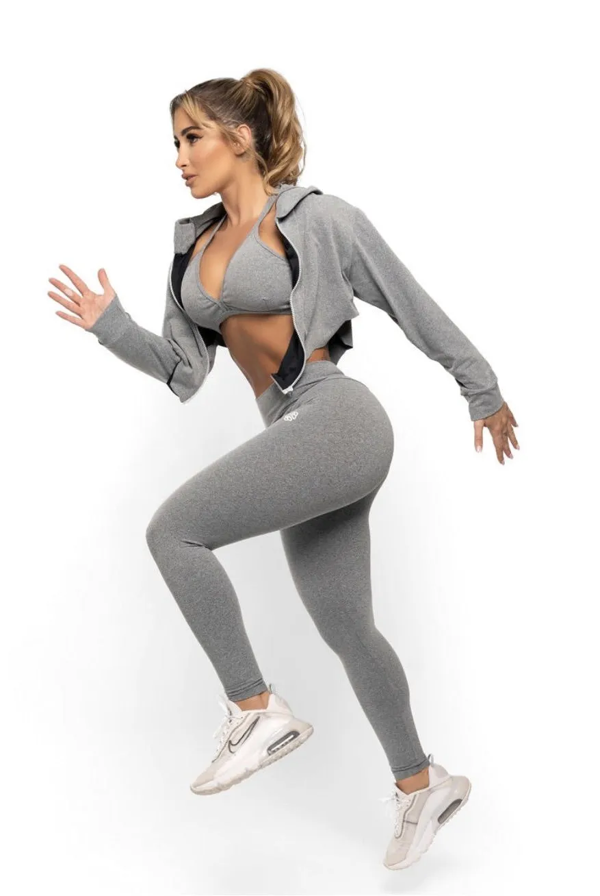 Gray Goose Stretchy Leggings