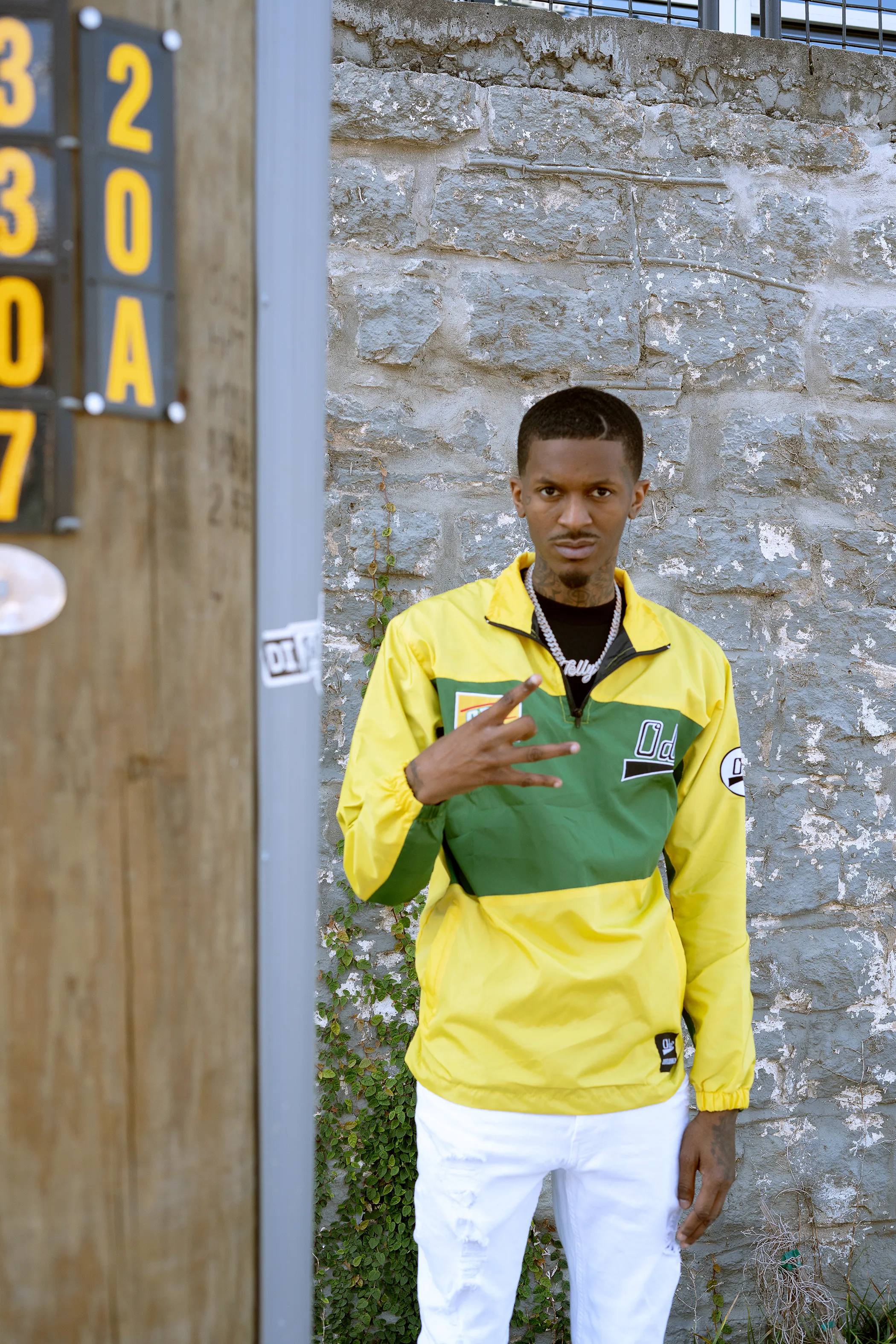 Green and Yellow Windbreaker Ode