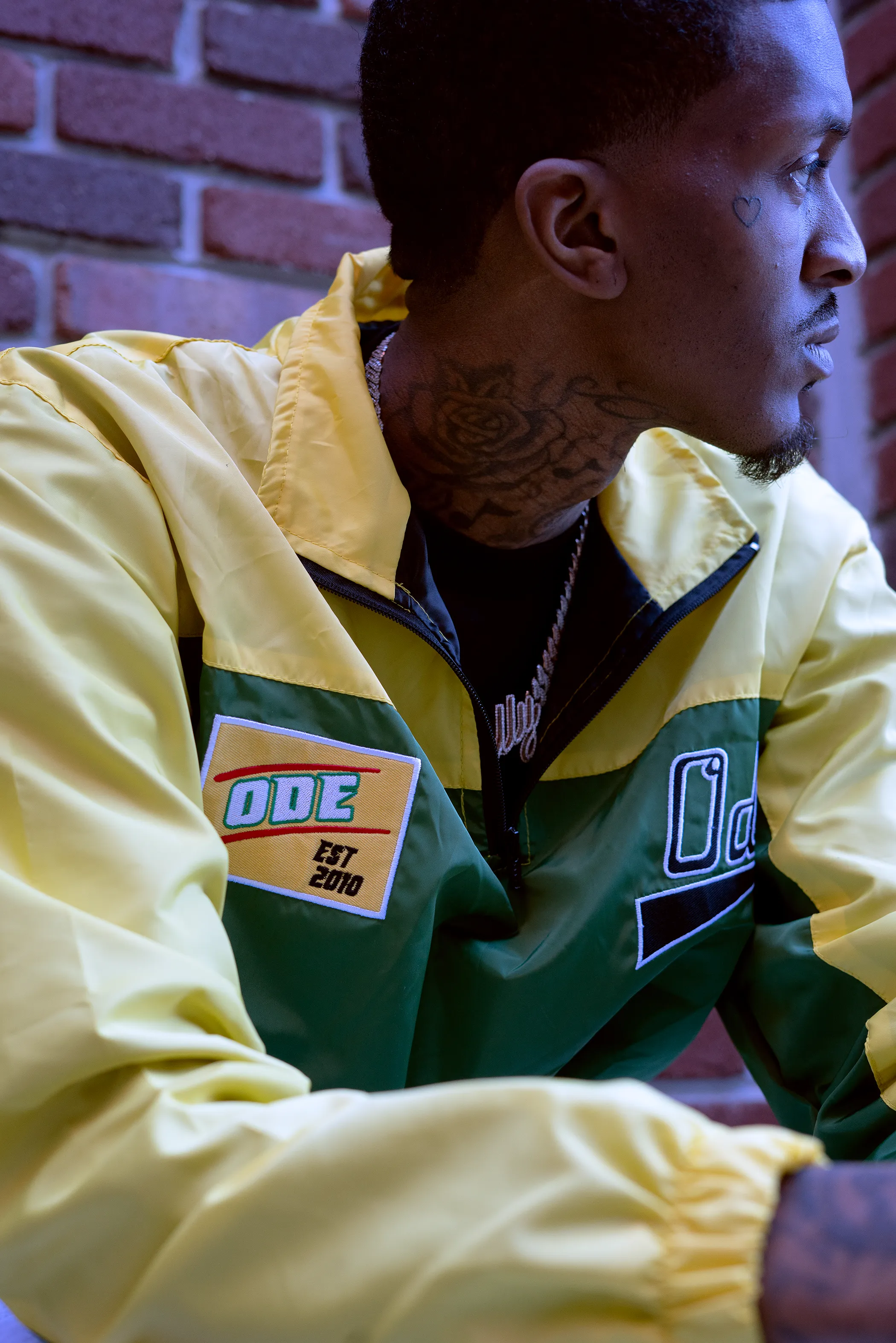 Green and Yellow Windbreaker Ode