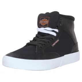 Harley-Davidson Men's Rosemont Sneakers High-Top Shoes Black Size 8