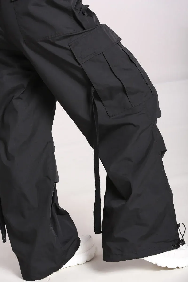 Hell Bunny Nickel Cargo Trousers Dark Ages