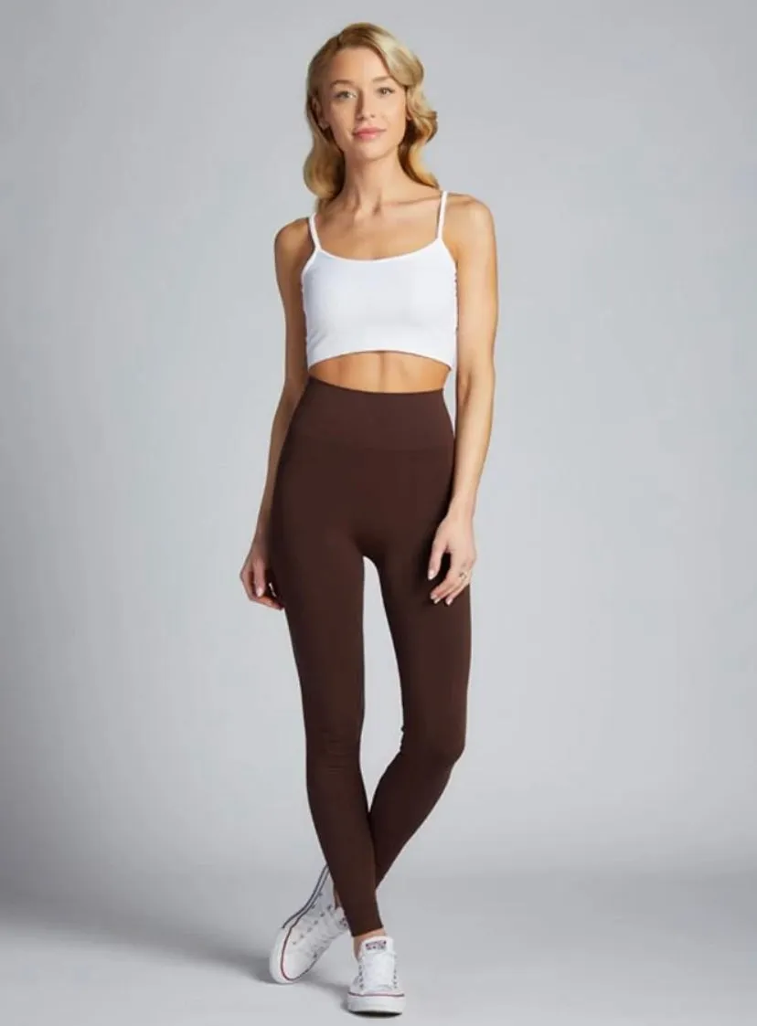 High Waisted Full Length Leggings - C'EST MOI