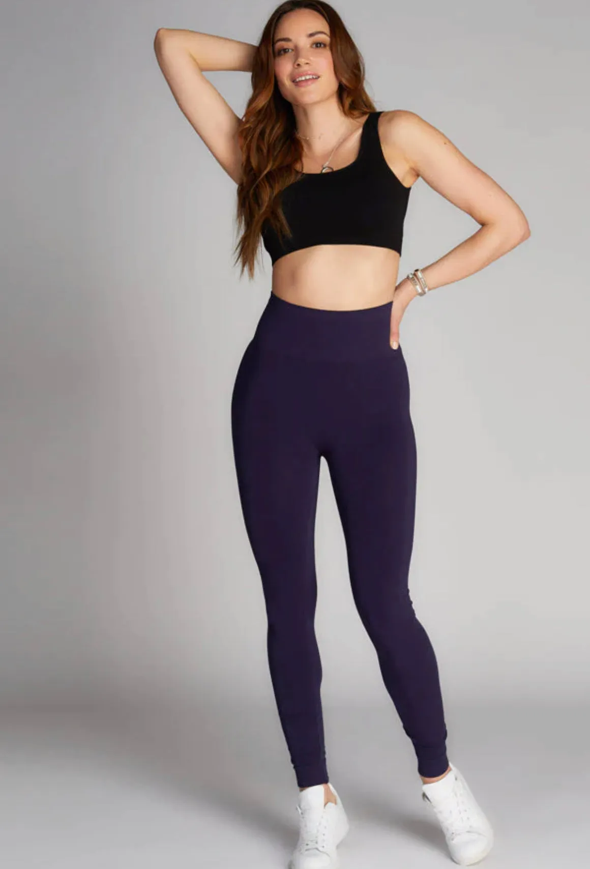 High Waisted Full Length Leggings - C'EST MOI