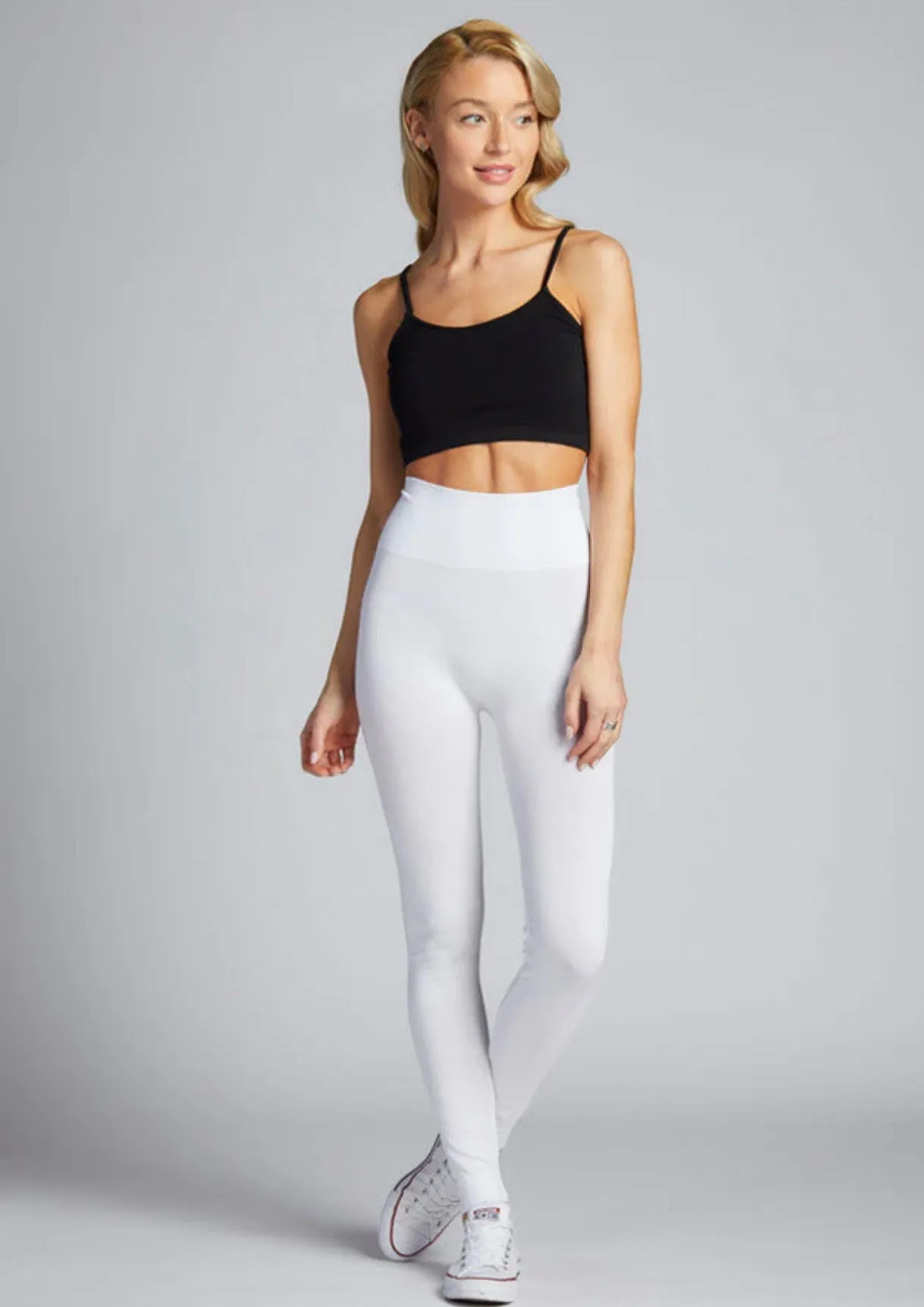 High Waisted Full Length Leggings - C'EST MOI