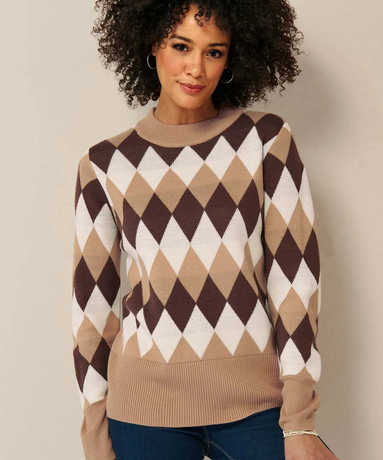 Women's Intarsia Sweater