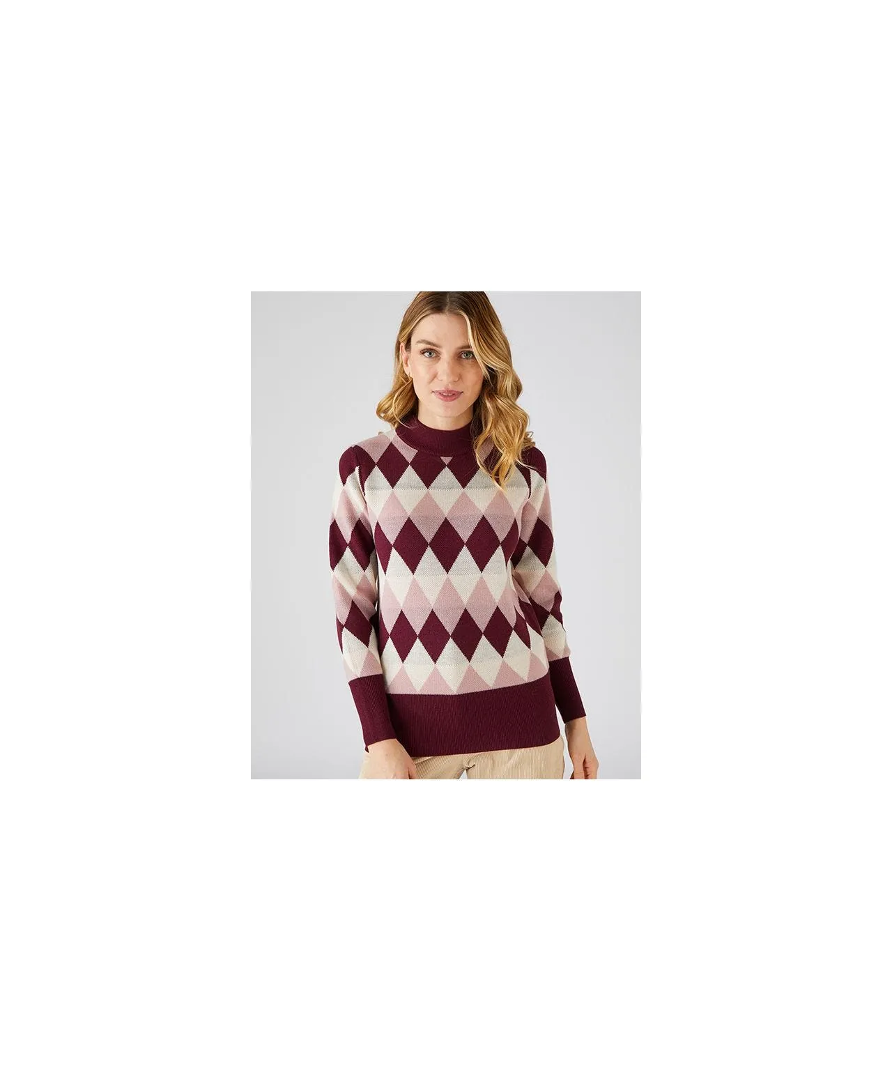 Women's Intarsia Sweater