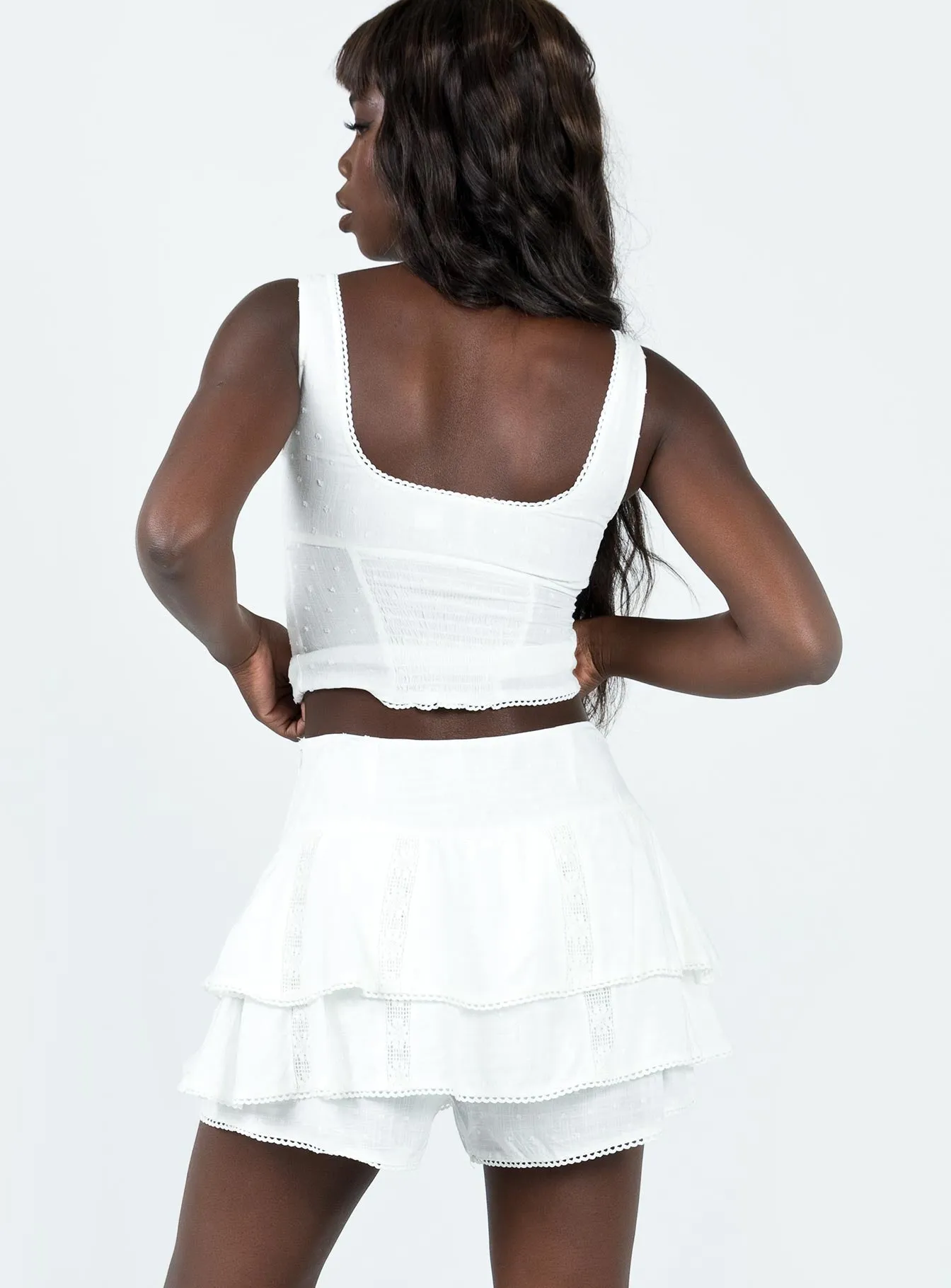 Ivory Shorts by Cheyla