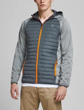 Grey Melange Jacket by Jack and Jones