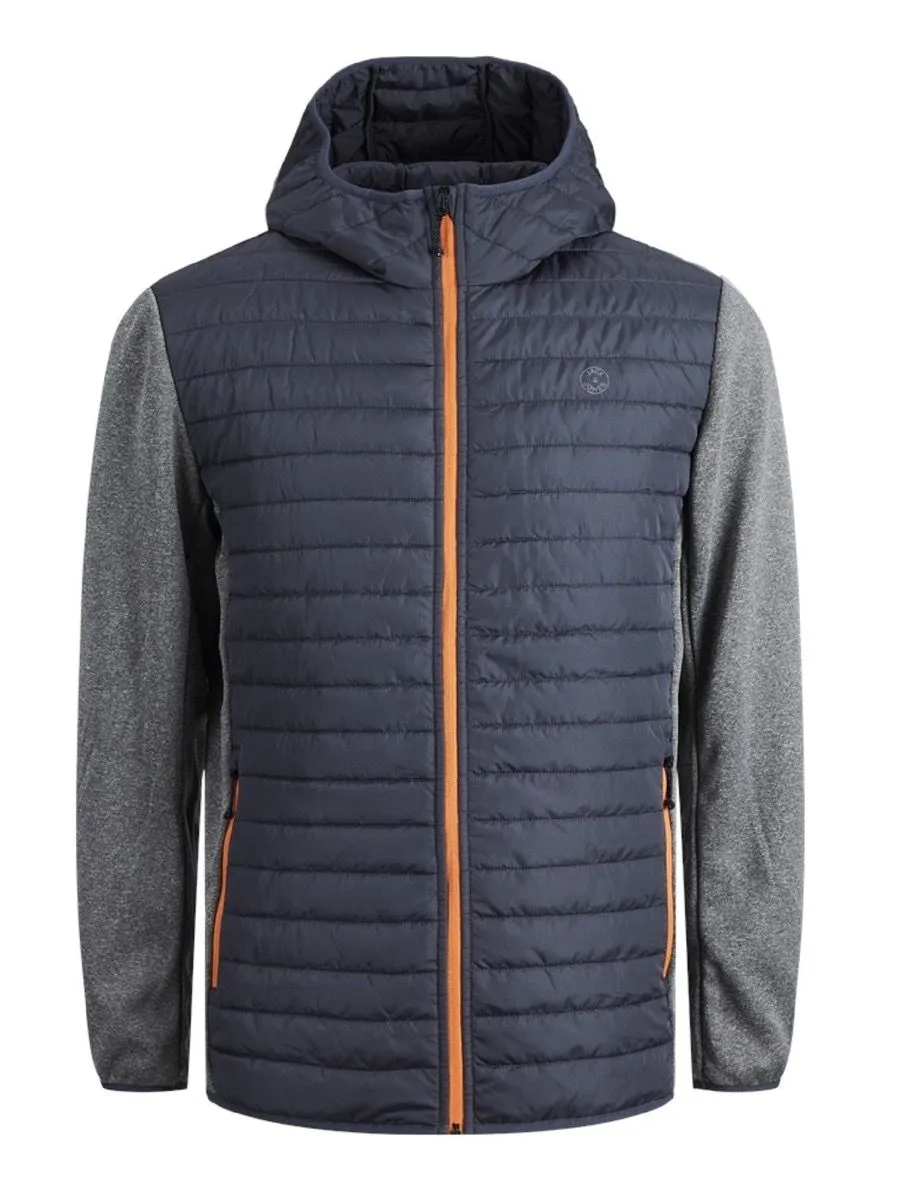 Grey Melange Jacket by Jack and Jones