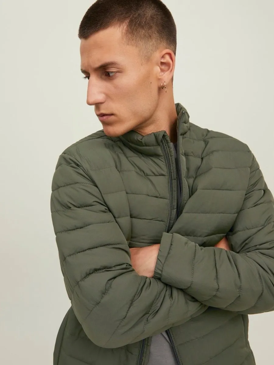 Rosin Recycled Puffer Collar Jacket by Jack and Jones