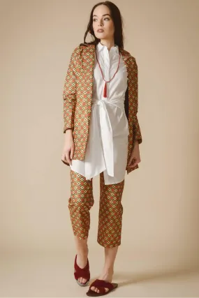 Jamila 70s Gold Dustcoat