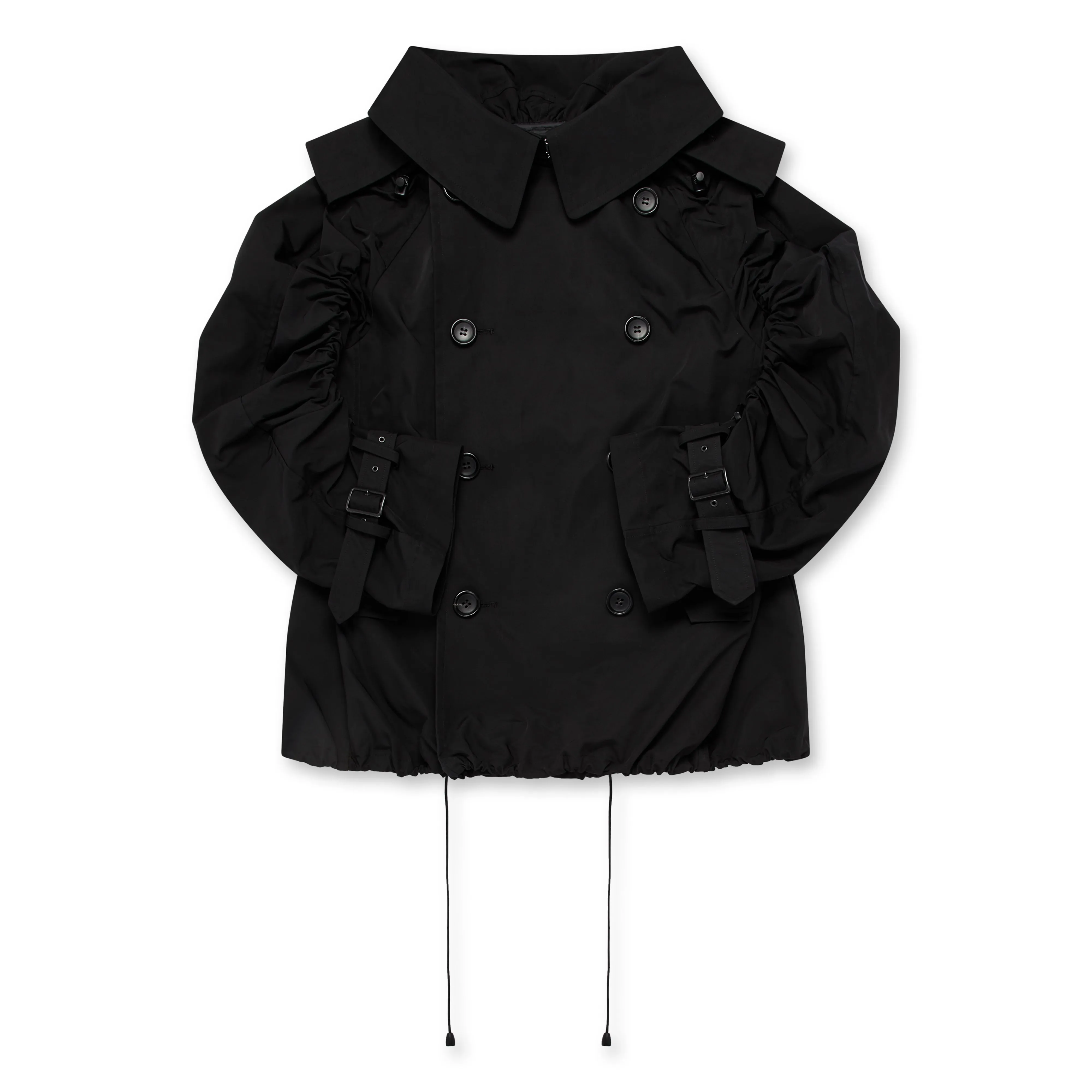 Junya Watanabe Women’s Cropped Pea Coat  Black