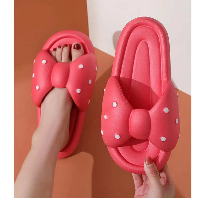 Cute Polka Dot Bow Sandals in 6 Colors ON877