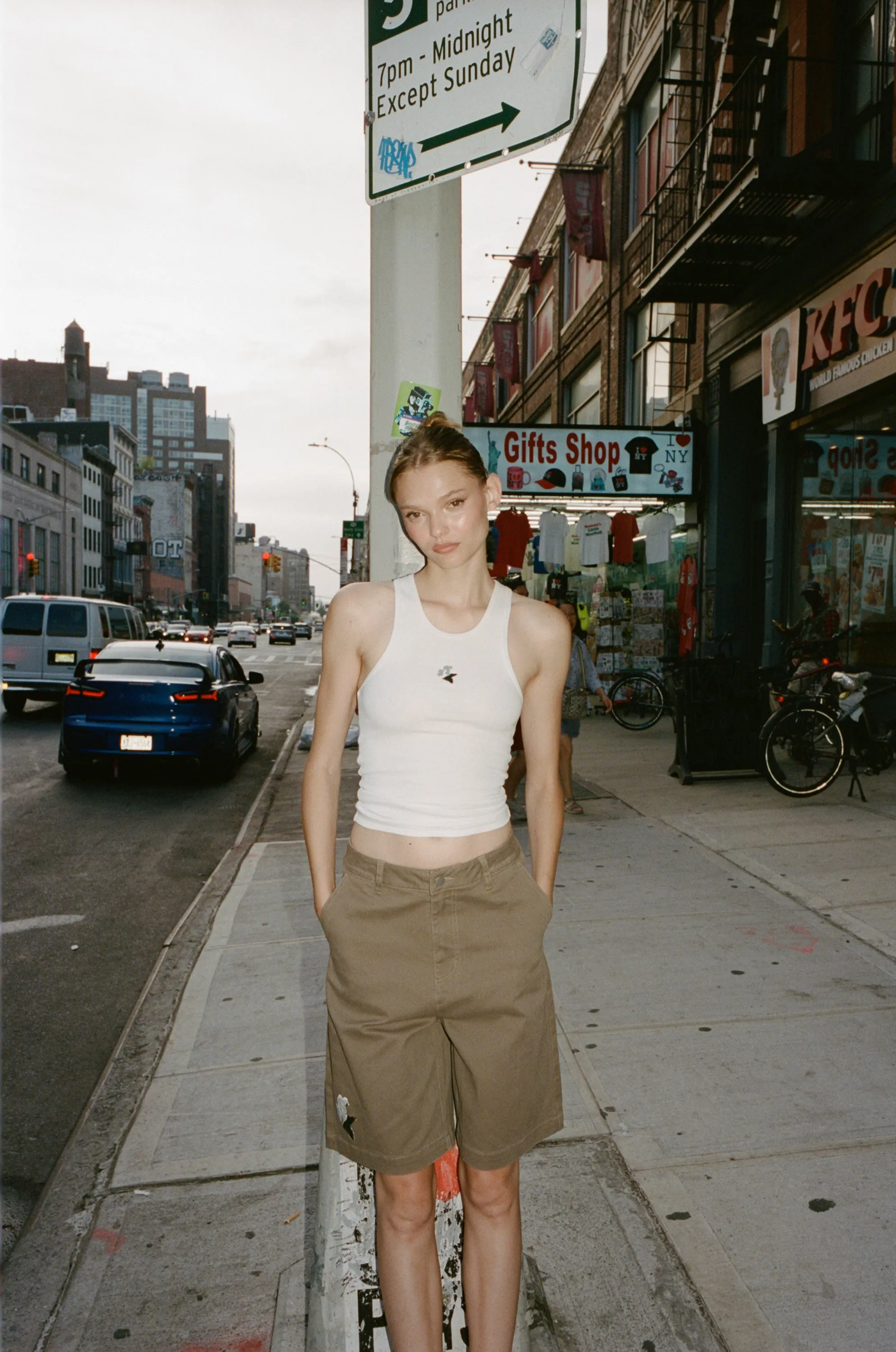 Khaki Colored Marie Shorts