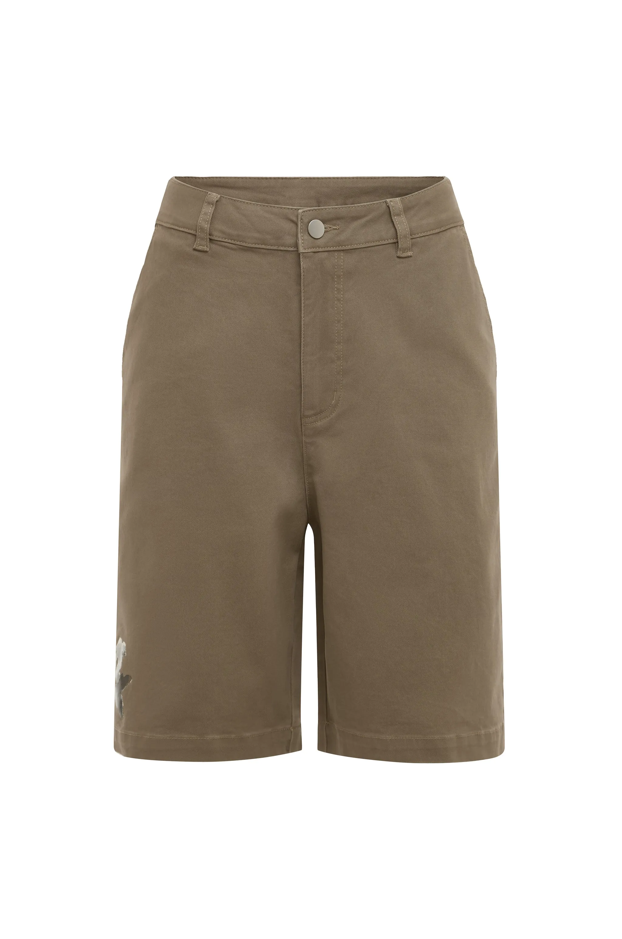 Khaki Colored Marie Shorts