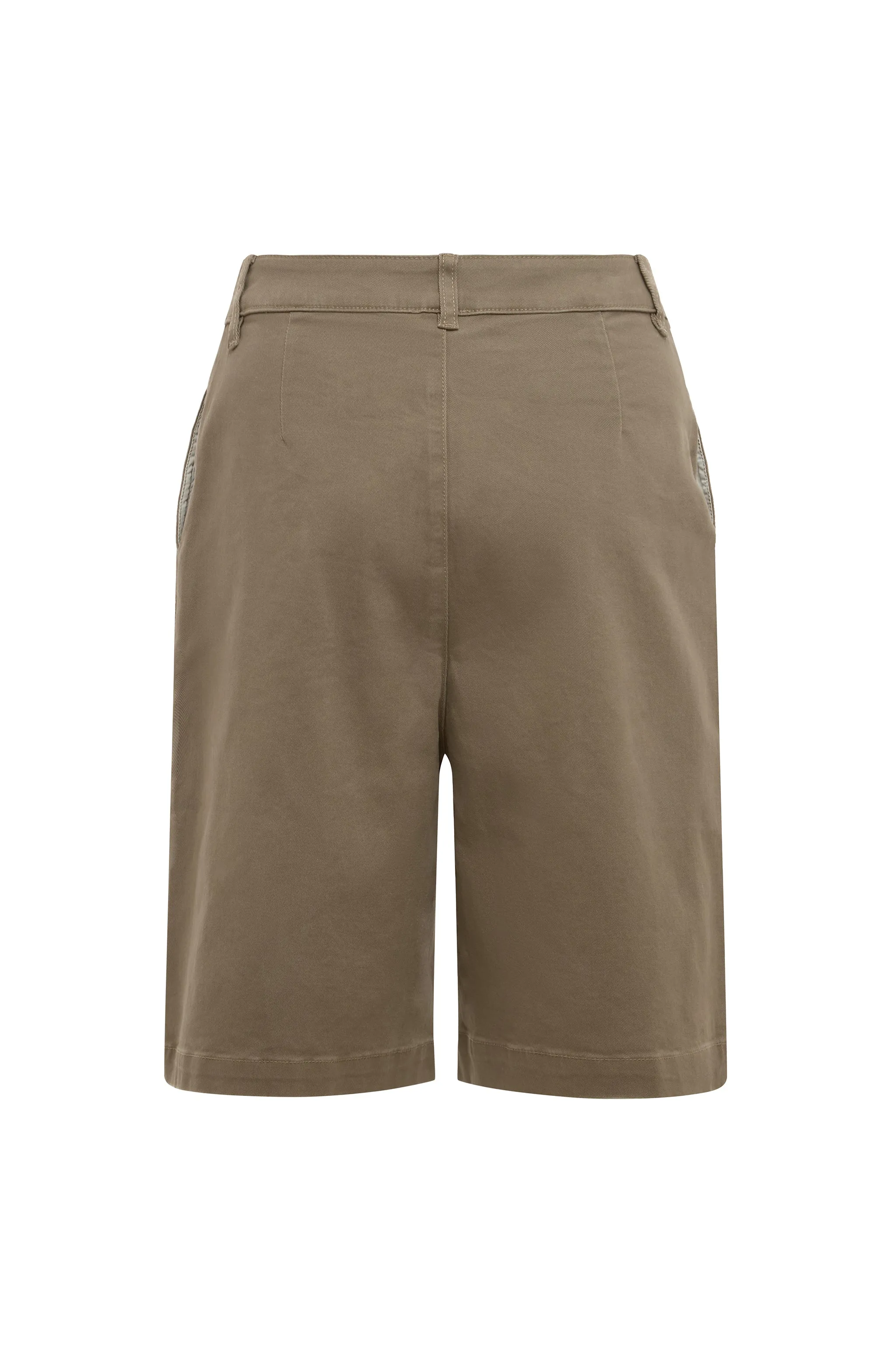 Khaki Colored Marie Shorts