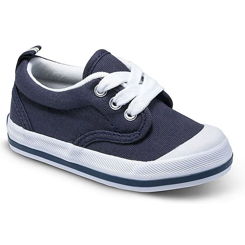 Kid's Graham Sneaker in Navy Canvas by Keds