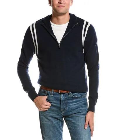 Kier J Wool Cashmere Blend Quarter Zip Sweater