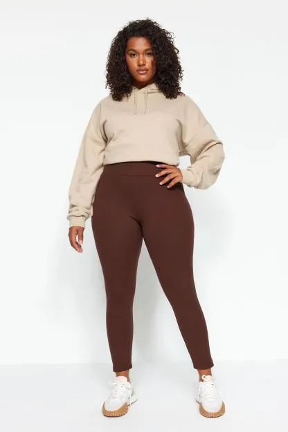 Cozy Fleece-lined Knit Leggings