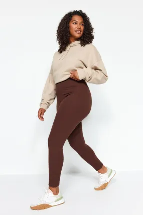 Cozy Fleece-lined Knit Leggings