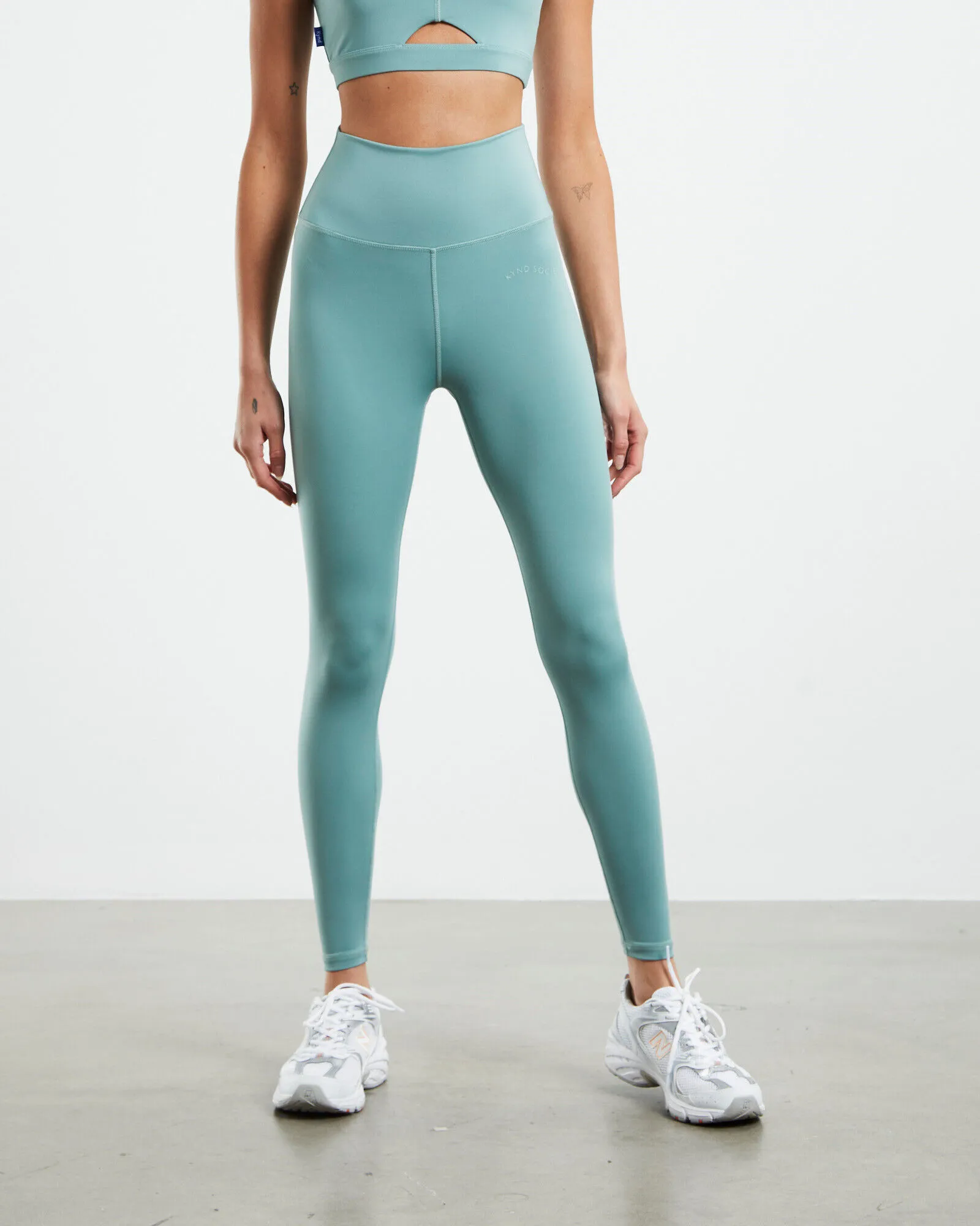 Outdoor Green Leggings by Kynd Society 03