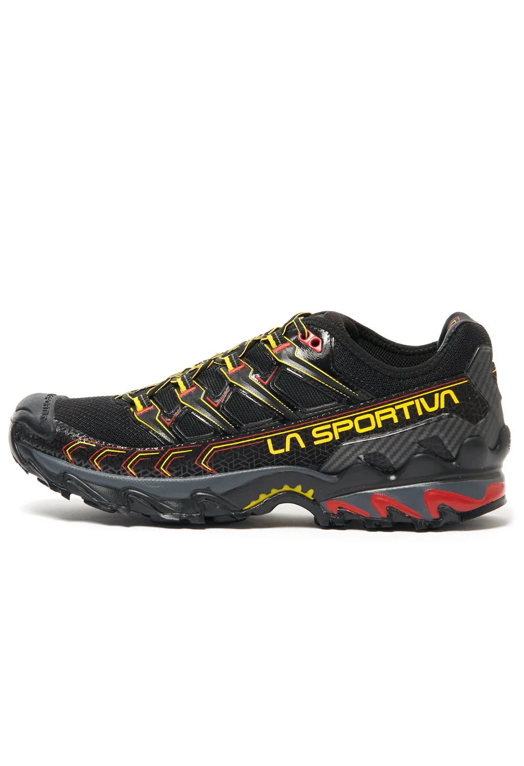 La Sportiva Ultra Raptor II Men's Shoes in Black and Yellow