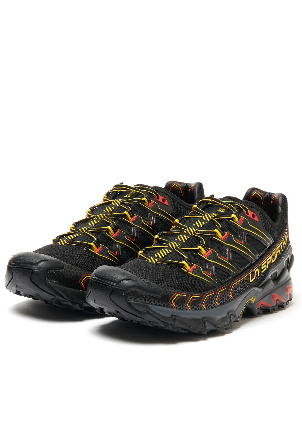 La Sportiva Ultra Raptor II Men's Shoes in Black and Yellow