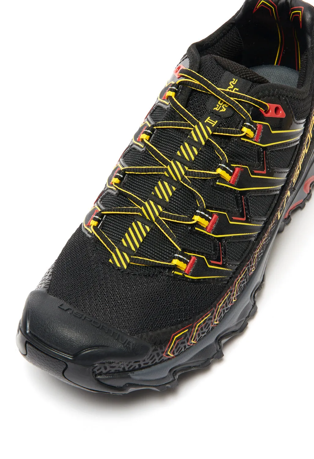 La Sportiva Ultra Raptor II Men's Shoes in Black and Yellow